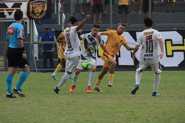 Brazilian Soccer Championship Fourth Division Amazonas Lagarto August 2022 Manaus — Fotografia de Stock