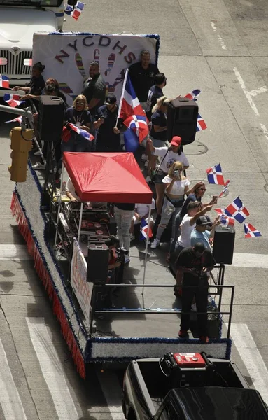 Dominican Day Parade 2022 August 2022 New York Usa Dominican — Fotografia de Stock