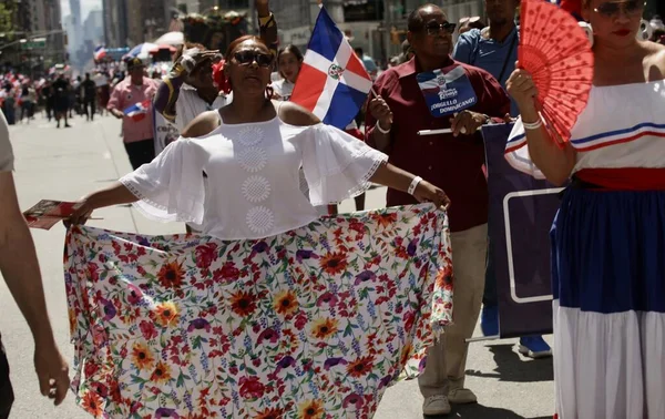 Dominican Day Parade 2022 August 2022 New York Usa Dominican — Photo