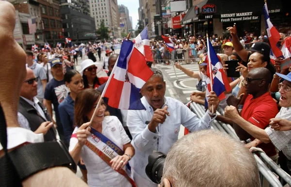 New York Governor Hochul Dominican Day Parade 2022 August 2022 — Stock Photo, Image