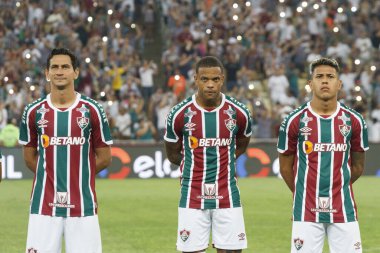 Brazil Soccer Cup - Quarterfinals: Fluminense vs Fortaleza. August 17, 2022, Rio de Janeiro, Brazil: Soccer match between Fluminense and Fortaleza, valid for the Brazil Soccer Cup - Quarterfinals: Fluminense vs Fortaleza, held at Maracana stadium, in