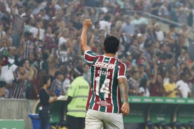 Brazil Soccer Cup - Quarterfinals: Fluminense vs Fortaleza. August 17, 2022, Rio de Janeiro, Brazil: Soccer match between Fluminense and Fortaleza, valid for the Brazil Soccer Cup - Quarterfinals: Fluminense vs Fortaleza, held at Maracana stadium, in