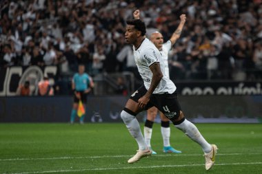 Brazil Soccer Cup - Quarterfinals: Corinthians vs Atletico Goianiense. August 17, 2022, Sao Paulo, Brazil: Soccer match between Corinthians and Atletico Goianiense, valid for the return clash of the Brazil Soccer Cup: Quarterfinals