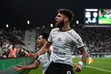 Brazil Soccer Cup - Quarterfinals: Corinthians vs Atletico Goianiense. August 17, 2022, Sao Paulo, Brazil: Soccer match between Corinthians and Atletico Goianiense, valid for the return clash of the Brazil Soccer Cup: Quarterfinals