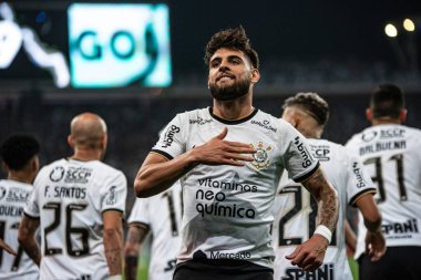 Brazil Soccer Cup - Quarterfinals: Corinthians vs Atletico Goianiense. August 17, 2022, Sao Paulo, Brazil: Soccer match between Corinthians and Atletico Goianiense, valid for the return clash of the Brazil Soccer Cup: Quarterfinals