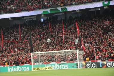 Brazil Soccer Cup - Quarterfinals: Athletico Paranaense vs Flamengo. August 17, 2022, Curitiba, Parana, Brazil: Soccer match between Athletico Paranaense and Flamengo, valid for the return clash of Brazil Soccer Cup - Quarterfinals