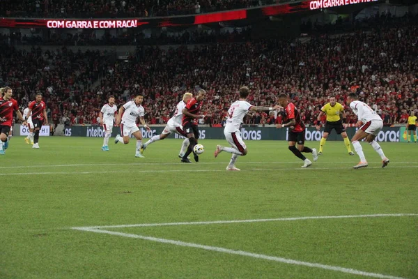 Brazil Soccer Cup Quarterfinals Athletico Paranaense Flamengo August 2022 Curitiba — 스톡 사진