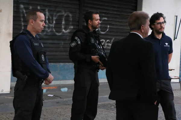 Police Operation Artemis Dismantle Criminal Organization Rio Janeiro August 2022 — Stok fotoğraf