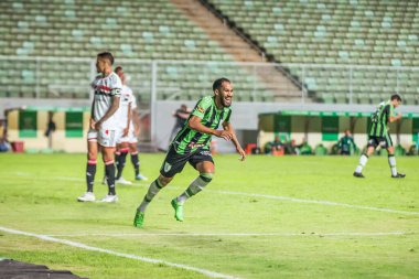 Brazil Soccer Cup - Quarterfinals: America-MG vs Sao Paulo. August 18, 2022, Belo Horizonte, Minas Gerais, Brazil: Soccer match between America-MG and Sao Paulo, valid for the return clash of the Brazil Soccer Cup - Quarterfinals