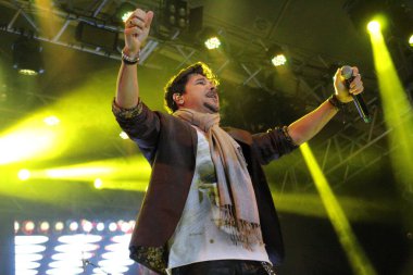 Show of the Brazilian Banda Roupa Nova at the 50th edition of the Agropecuaria do Norte Pioneiro fair. August 20, 2022, Santo Antonio da Platina, Parana, Brazil