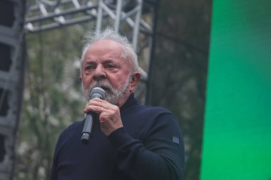 Lula and Alckmin participate in Protest in favor of Democracy in Sao Paulo. August 20, 2022, Sao Paulo, Brazil: The presidential candidate Lula da Silva (PT) and his vice Geraldo Alckmin (PSB)