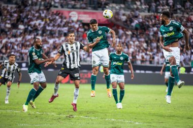 Brazilian Soccer Championship: Atletico Mineira vs Goias. August 20, 2022, Belo Horizonte, Minas Gerais, Brazil: Soccer match between Atletico-MG and Goias, valid for the 23rd round of Brazilian Soccer Championship, held at Mineirao stadium