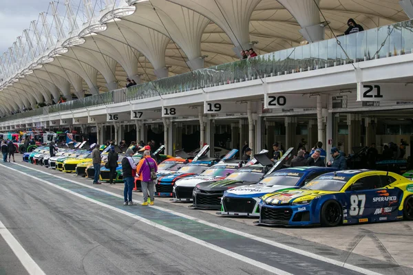 Motorsport Test 6Th Stage Sprint Race Interlagos Racetrack August 2022 — Stock fotografie