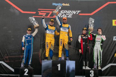 Drivers during the 7th stage of the Gold GT Sprint Race at Interlagos racetrack. August 21, 2022, Sao Paulo, Brazil: Drivers during the 7th stage of the Gold GT Sprint Race, held at Jose Carlos Pace racetrack (Interlagos), in Sao Paulo