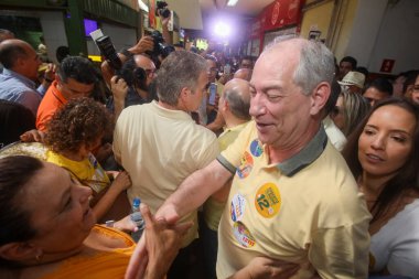 Brazilian presidential candidate Ciro Gomes campaigns in Fortaleza. August 21, 2022, Fortaleza, Ceara, Brazil: The PDT candidate for the Presidency of Brazil, Ciro Gomes, during a campaign with the government of the state of Ceara
