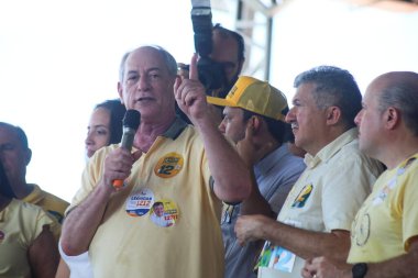 Brazilian presidential candidate Ciro Gomes participates in the launch of Antonio Henrique's candidacy for state deputy. August 21, 2022, Fortaleza, Ceara, Brazil