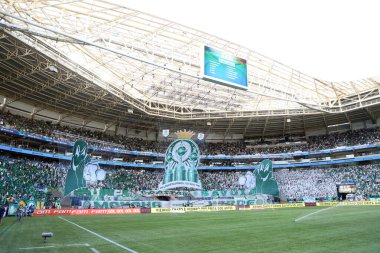 Brazilian Soccer Championship: Palmeiras vs Flamengo. August 21, 2022, Sao Paulo, Brazil: Soccer match between Palmeiras and Flamengo, valid for the 23rd round of Brazilian Soccer Championship, held at Allianz Parque stadium, in Sao Paulo