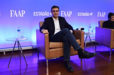 Discussions on Elections in Sao Paulo. August 22, 2022, Sao Paulo, Brazil: The current Governor and candidate for the Governorship of Sao Paulo, Rodrigo Garcia (PSDB)
