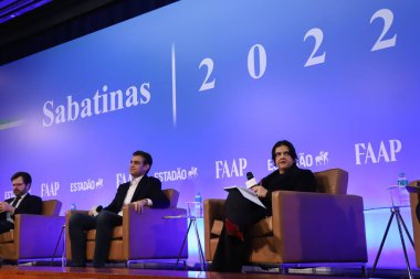 Discussions on Elections in Sao Paulo. August 22, 2022, Sao Paulo, Brazil: The current Governor and candidate for the Governorship of Sao Paulo, Rodrigo Garcia (PSDB)