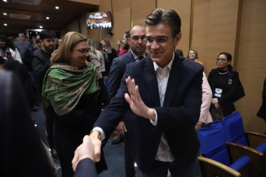 Women victims of violence will have legal assistance at the units of the Paulista Women's House Program, in Sao Paulo. August 22, 2022, Sao Paulo, Brazil: The governor of Sao Paulo, Rodrigo Garcia (PSDB), accompanied by Patricia Vanzolini