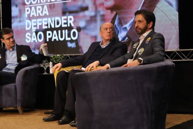 Brazil Elections: Launching ceremony of Jose Serra's candidacy for federal deputy for Sao Paulo. August 23, 2022, Sao Paulo, Brazil