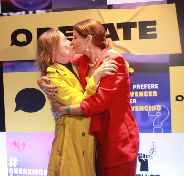Premiere of the Brazilian film 'O Debate', directed by Caio Blat, at Cine Espaco Itau, in Rio de Janeiro. August 23, 2022, Rio de Janeiro, Brazil: Brazilian artists attend the premiere of the film 'O Debate'