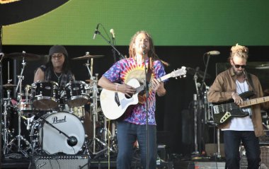 Big Mountain Band performs live at Summer Stage at Central Park Lawn. August 24, 2022, New York, USA: Big Mountain Band performs live at Summer Stage at Central Park Lawn courtesy Capital One City Parks Foundation 