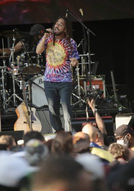 Big Mountain Band performs live at Summer Stage at Central Park Lawn. August 24, 2022, New York, USA: Big Mountain Band performs live at Summer Stage at Central Park Lawn courtesy Capital One City Parks Foundation 