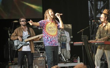 Big Mountain Band performs live at Summer Stage at Central Park Lawn. August 24, 2022, New York, USA: Big Mountain Band performs live at Summer Stage at Central Park Lawn courtesy Capital One City Parks Foundation 