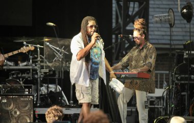 Big Mountain Band performs live at Summer Stage at Central Park Lawn. August 24, 2022, New York, USA: Big Mountain Band performs live at Summer Stage at Central Park Lawn courtesy Capital One City Parks Foundation 