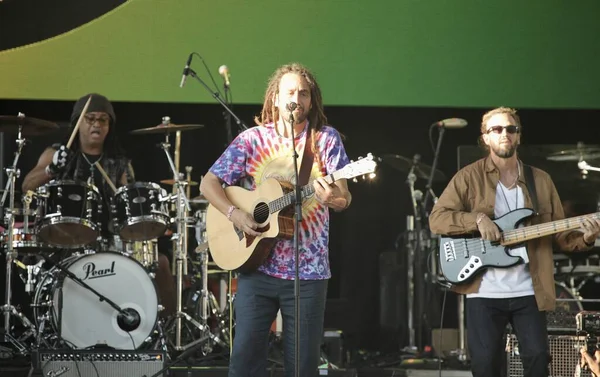 Big Mountain Band performs live at Summer Stage at Central Park Lawn. August 24, 2022, New York, USA: Big Mountain Band performs live at Summer Stage at Central Park Lawn courtesy Capital One City Parks Foundation 