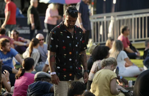 Big Mountain Band performs live at Summer Stage at Central Park Lawn. August 24, 2022, New York, USA: Big Mountain Band performs live at Summer Stage at Central Park Lawn courtesy Capital One City Parks Foundation 