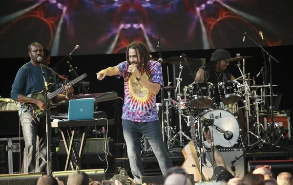 Big Mountain Band performs live at Summer Stage at Central Park Lawn. August 24, 2022, New York, USA: Big Mountain Band performs live at Summer Stage at Central Park Lawn courtesy Capital One City Parks Foundation 