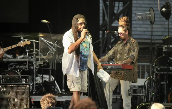 Big Mountain Band performs live at Summer Stage at Central Park Lawn. August 24, 2022, New York, USA: Big Mountain Band performs live at Summer Stage at Central Park Lawn courtesy Capital One City Parks Foundation 