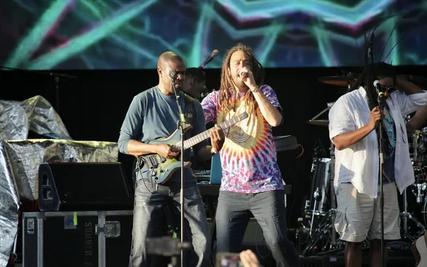 Big Mountain Band performs live at Summer Stage at Central Park Lawn. August 24, 2022, New York, USA: Big Mountain Band performs live at Summer Stage at Central Park Lawn courtesy Capital One City Parks Foundation 