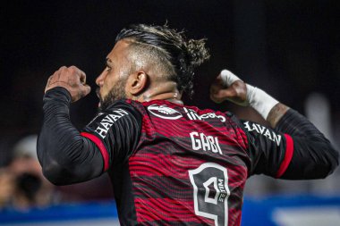 Brazil Soccer Cup - Semifinal: Sao Paulo vs Flamengo. August 24, 2022, Sao Paulo, Brazil: Soccer match between Sao Paulo and Flamengo, valid for the first leg of the semifinal of Brazil Soccer Cup, held at Morumbi Stadium, in Sao Paulo