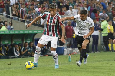 Brazil Soccer Cup - Semifinal: Fluminense vs Corinthians. August 24, 2022, Rio de Janeiro, Brazil: Soccer match between Fluminense and Corinthians, valid for the first clash of the semifinal of Brazil Soccer Cup, held at Maracana stadium