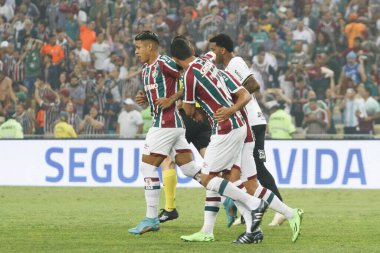 Brazil Soccer Cup - Semifinal: Fluminense vs Corinthians. August 24, 2022, Rio de Janeiro, Brazil: Soccer match between Fluminense and Corinthians, valid for the first clash of the semifinal of Brazil Soccer Cup, held at Maracana stadium
