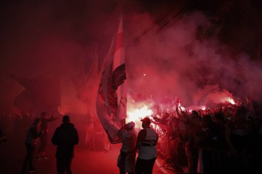 Brazil Soccer Cup - Semifinal: Sao Paulo vs Flamengo. August 24, 2022, Sao Paulo, Brazil: Soccer match between Sao Paulo and Flamengo, valid for the first leg of the semifinal of Brazil Soccer Cup, held at Morumbi Stadium, in Sao Paulo