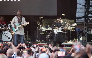 Original Wailers band performs live at Summer Stage at Central Park Lawn. August 24, 2022, New York, USA: Original Wailers Band performs live at Summer Stage at Central Park Lawn courtesy Capital One City Parks Foundation 