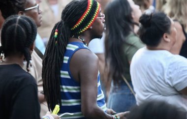 Original Wailers band performs live at Summer Stage at Central Park Lawn. August 24, 2022, New York, USA: Original Wailers Band performs live at Summer Stage at Central Park Lawn courtesy Capital One City Parks Foundation 