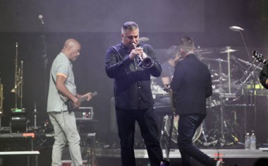 (NEW) UB40 performs live at Summer Stage at Central Park Lawn. August 24, 2022, New York, USA: UB40 performs live at Summer Stage at Central Park Lawn courtesy Capital One City Parks Foundation with presence of many fans from around the globe 