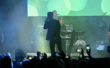 (NEW) UB40 performs live at Summer Stage at Central Park Lawn. August 24, 2022, New York, USA: UB40 performs live at Summer Stage at Central Park Lawn courtesy Capital One City Parks Foundation with presence of many fans from around the globe 