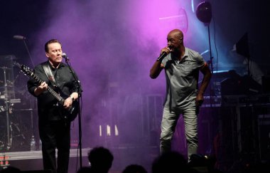 (NEW) UB40 performs live at Summer Stage at Central Park Lawn. August 24, 2022, New York, USA: UB40 performs live at Summer Stage at Central Park Lawn courtesy Capital One City Parks Foundation with presence of many fans from around the globe 