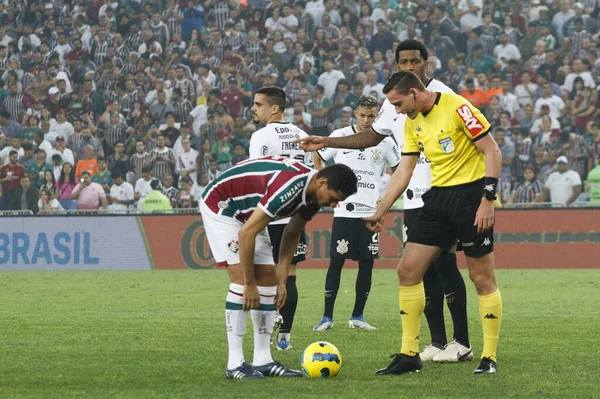 Brazil Soccer Cup Semifinal Fluminense Corinthians August 2022 Rio Janeiro — Fotografia de Stock