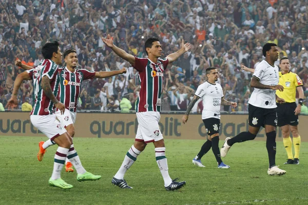 Brazil Soccer Cup Semifinal Fluminense Corinthians August 2022 Rio Janeiro — Stok fotoğraf