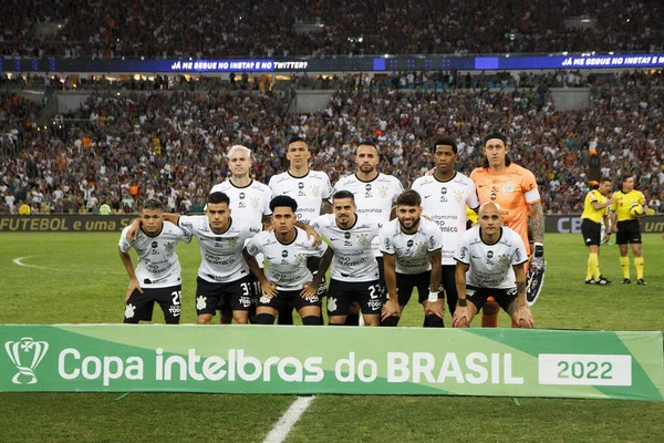 Brazil Soccer Cup Semifinal Fluminense Corinthians August 2022 Rio Janeiro — Fotografia de Stock