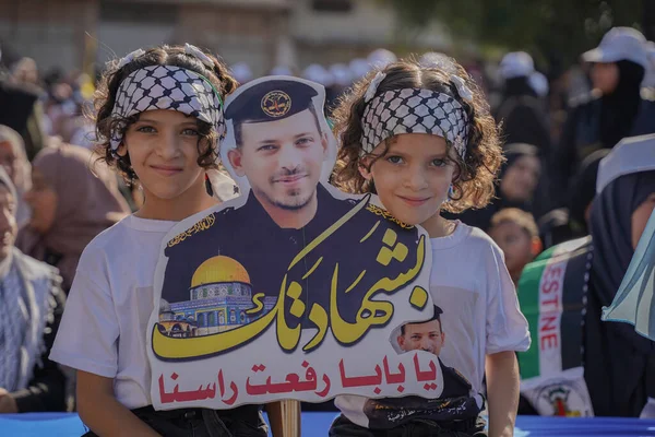 Исламский Джихад Организует Крупный Фестиваль Газе Августа 2022 Года Сектор — стоковое фото