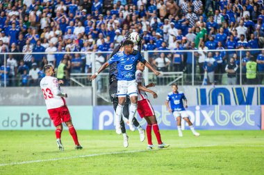 Brazilian Soccer Championship - Second Division: Cruzeiro vs Nautico. August 26, 2022, Belo Horizonte, Minas Gerais, Brazil: Soccer match between Cruzeiro and Nautico, valid for the 26th round of Brazilian Soccer Championship