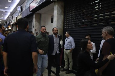 Brazilian President and Reelection Candidate Jair Messias Bolsonaro Interacts With Supporters in Sao Paulo. August 26, 2022, Sao Paulo, Brazil: Jair Renan, youngest son of President Jair Bolsonaro